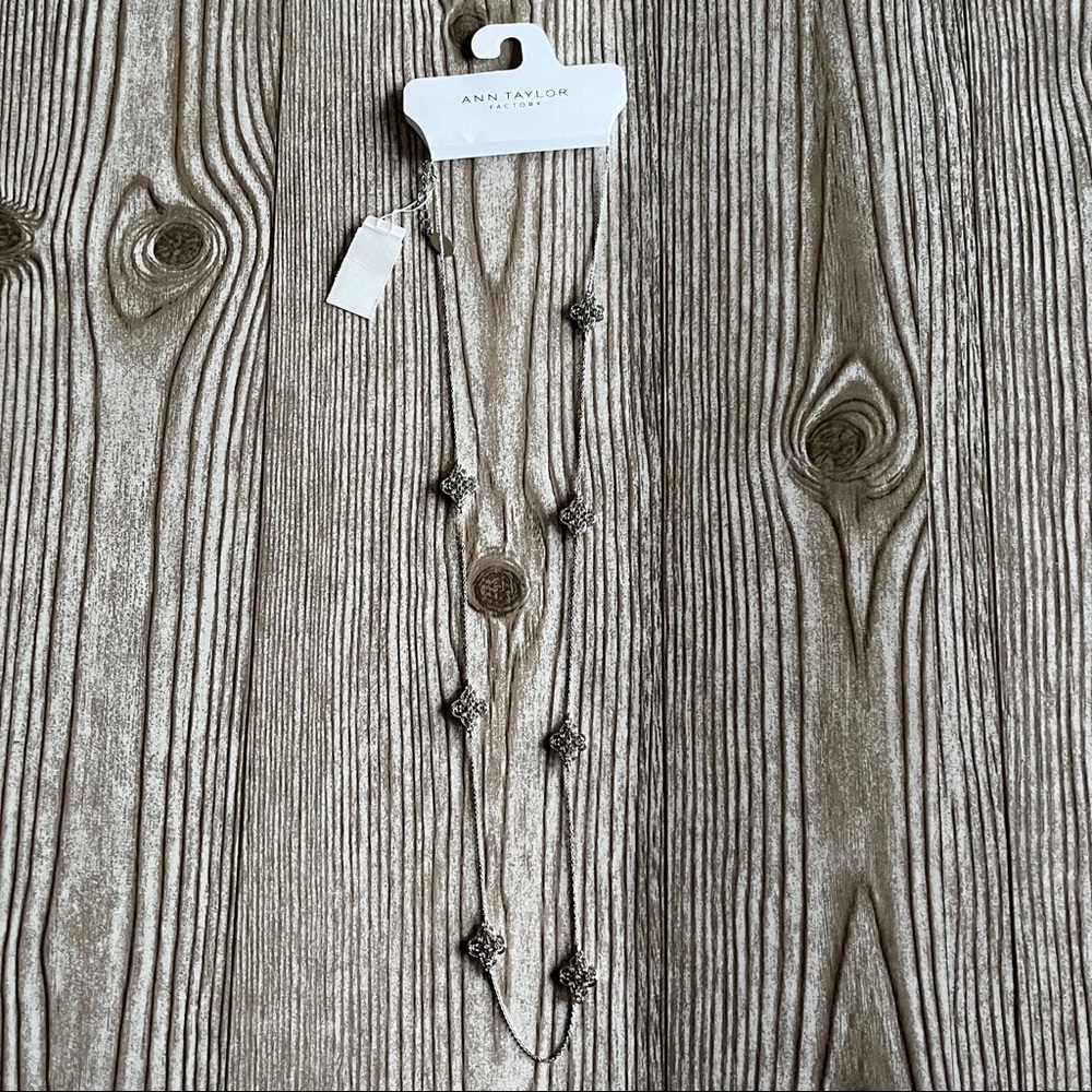 Ann Taylor Silver Necklace